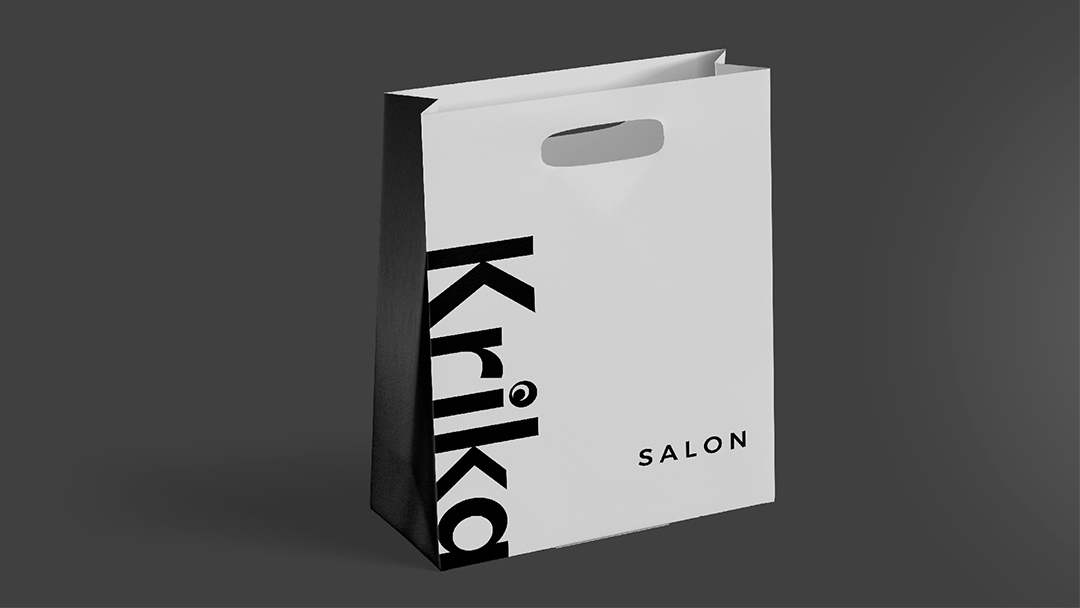 Diseño de logo, branding, identidad visual, mayenta brands, marca krika salon